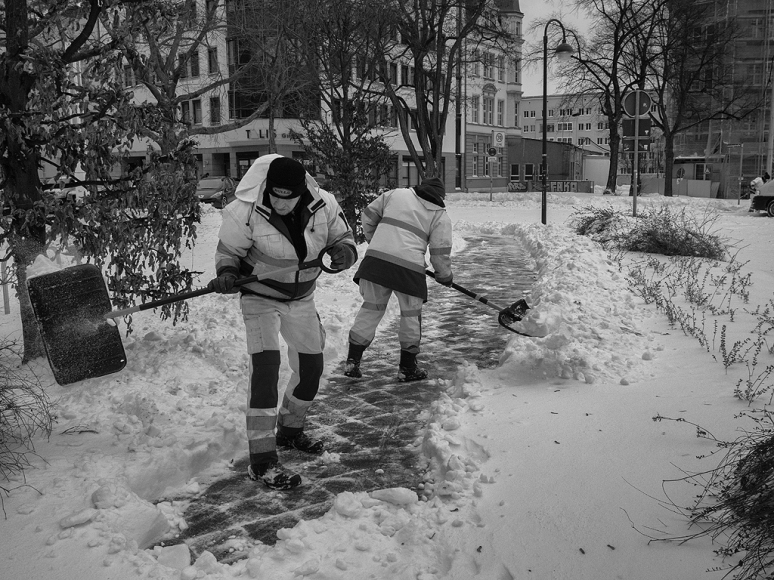 Leipzig Streetphotography Winter